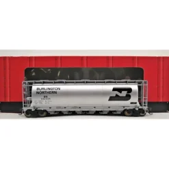 Atlas 1951-3 HO Scale Burlington Northern 6 Bay Covered Hopper #445034 LN/Box - Model Train Junction: Quality Parts and Art Supplies