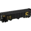 Atlas 20000447 HO Scale Chessie 70T Hopper - Model Train Junction: Quality Parts and Art Supplies