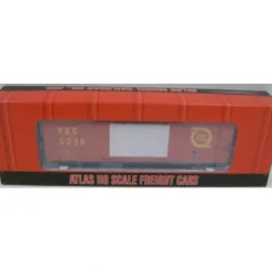 Atlas 1764-2 HO Scale Florida East Coast Evans Double Plug Door Box Car #5038 - Model Train Junction: Quality Parts and Art Supplies