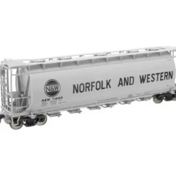 Atlas 20000546 HO Scale N&W 6-Bay Cylindrical Hopper #71888 - Model Train Junction: Quality Parts and Art Supplies