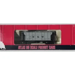 Atlas 1816 HO Scale Norfolk & Western PS-2 2-Bay Covered Hopper #71201 - Model Train Junction: Quality Parts and Art Supplies
