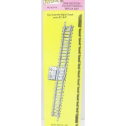 Atlas 40 HO Scale Straight Terminal Track - Model Train Junction: Quality Parts and Art Supplies