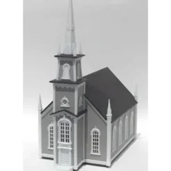 Atlas 608 HO 19th Century American Church Trackside Built Up - Model Train Junction: Quality Parts and Art Supplies