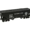 Atlas 20000980 HO Trainman 2-Bay Offset Hopper, B&O (3) - Model Train Junction: Quality Parts and Art Supplies