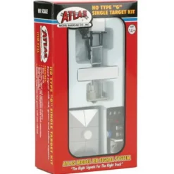 Atlas 236 HO Type G Single Target Kit Railroad Signal w/Analog Block Detector - Model Train Junction: Quality Parts and Art Supplies