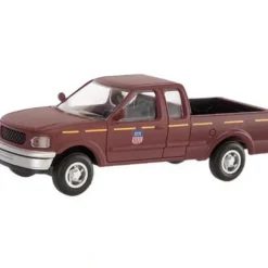 Atlas 1289 HO Union Pacific MOW Ford F150 Pickup Red - Model Train Junction: Quality Parts and Art Supplies