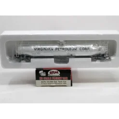 Atlas 1733-2 HO Virginian Petroleum Corp. 33,000 Gal Tank Car LN/Box - Model Train Junction: Quality Parts and Art Supplies