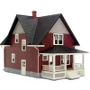 Atlas 613-1 Kim's Classic American Home - Maroon - Model Train Junction: Quality Parts and Art Supplies