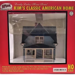 Atlas 6133 Kim's Home-Light Blue - Model Train Junction: Quality Parts and Art Supplies