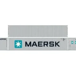 Atlas 20000808 MAEU/Maersk I 40' Container Set #2 (3) - Model Train Junction: Quality Parts and Art Supplies