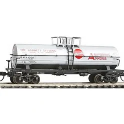 Atlas 43383 N ACF 11,000-Gallon Tank, Barrett Division #10120 - Model Train Junction: Quality Parts and Art Supplies