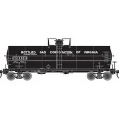 Atlas 43393 N ACF 11,000-Gallon Tank, Bottled Gas of VA #5310 - Model Train Junction: Quality Parts and Art Supplies