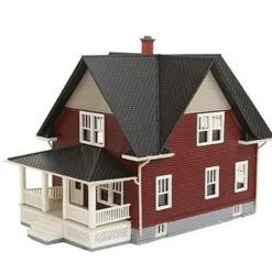 Atlas 28521 N Assembled Maroon Kim Classic American Home - Model Train Junction: Quality Parts and Art Supplies