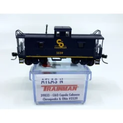 Atlas 39833 N Chesapeake & Ohio Cupola Caboose - Model Train Junction: Quality Parts and Art Supplies