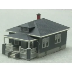 Atlas 2847-1 N Gray Barb's Bungalow BuiltUp - Model Train Junction: Quality Parts and Art Supplies