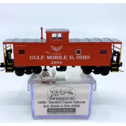 Atlas 43068 N Gulf, Mobile, & Ohio Standard Cupola Caboose #2994 - Model Train Junction: Quality Parts and Art Supplies