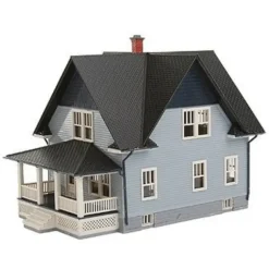 Atlas 28523 N Kim Classic American Home Blue-Built-Up - Model Train Junction: Quality Parts and Art Supplies