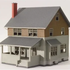 Atlas 28452 N Olive Green Kate's Colonial Home Built-Up - Model Train Junction: Quality Parts and Art Supplies