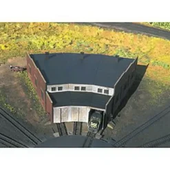 Atlas 2843 N Roundhouse Building Kit - Model Train Junction: Quality Parts and Art Supplies