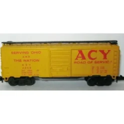 Atlas 3456 N Scale ACY Road of Service Single Door Boxcar #3456 - Model Train Junction: Quality Parts and Art Supplies