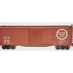 Atlas 45726 N Scale Atlantic Coast Line Double Sheathed Boxcar #46006 - Model Train Junction: Quality Parts and Art Supplies