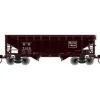Atlas 40826 N Scale B&M 2-Bay Offset Hopper #7160 - Model Train Junction: Quality Parts and Art Supplies
