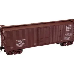 Atlas 45710 N Scale B&M USRA Wood Boxcar #1 - Model Train Junction: Quality Parts and Art Supplies