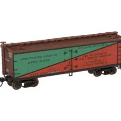 Atlas 41510 N Scale Bourk-Donald.40' Wood Reefer #6200 - Model Train Junction: Quality Parts and Art Supplies