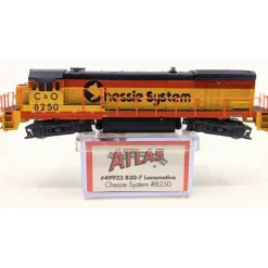 Atlas 49923 N Scale C&O Chessie System B30-7 Diesel Locomotive #8250 - Model Train Junction: Quality Parts and Art Supplies