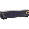 Atlas 50000342 N Scale Chessie/C&O 60' Auto Boxcar #488744 - Model Train Junction: Quality Parts and Art Supplies