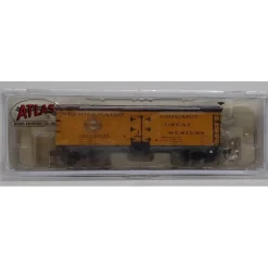 Atlas 41512 N Scale Chicago Great Western 40' Wood Reefer #97038 - Model Train Junction: Quality Parts and Art Supplies