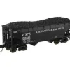 Atlas 42203 N Scale Clinchfield 2-Bay Hopper #47003 - Model Train Junction: Quality Parts and Art Supplies