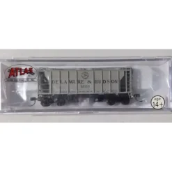 Atlas 31973 N Scale Delaware & Hudson PS-2 Hopper #12110 - Model Train Junction: Quality Parts and Art Supplies