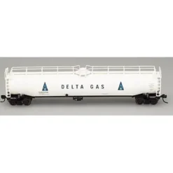 Atlas 37152 N Scale Delta Gas 33,000 Gallon Tankcar #2 - Model Train Junction: Quality Parts and Art Supplies