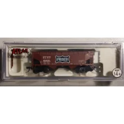 Atlas 40819 N Scale Frisco 2-Bay Offset Side Hopper #91616 - Model Train Junction: Quality Parts and Art Supplies