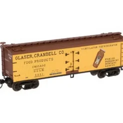 Atlas 41514 N Scale Glaser 40' Wood Reefer #5200 - Model Train Junction: Quality Parts and Art Supplies