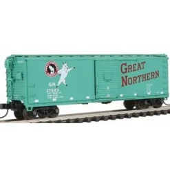 Atlas 45830 N Scale GN Steel Rebuilt Boxcar #27023 - Model Train Junction: Quality Parts and Art Supplies