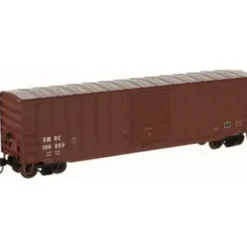 Atlas 50000435 N Scale GNRC ACF 50'6" Boxcar #10008 - Model Train Junction: Quality Parts and Art Supplies