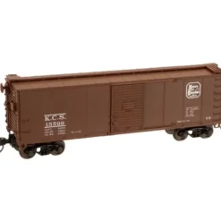 Atlas 45849 N Scale KCS USRA Steel Rebuilt Boxcar #15599 - Model Train Junction: Quality Parts and Art Supplies
