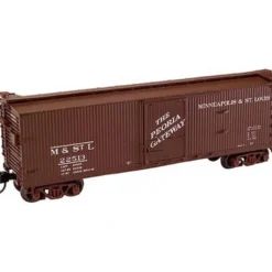 Atlas 45719 N Scale M&StL USRA Wood Boxcar #2 - Model Train Junction: Quality Parts and Art Supplies