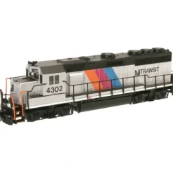 Atlas 53935 N Scale NJ Transit GP-40 Diesel Locomotive #4302 - Model Train Junction: Quality Parts and Art Supplies
