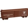 Atlas 45850 N Scale PRR Steel Rebuilt Boxcar #104888 - Model Train Junction: Quality Parts and Art Supplies