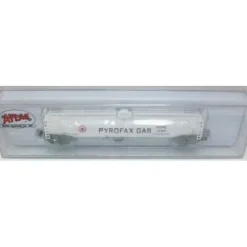 Atlas 37011 N Scale Pyrofax Gas Tank Car #17000 - Model Train Junction: Quality Parts and Art Supplies