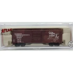 Atlas 34608 N Scale RF&P 40' PS-1 Boxcar #2814 - Model Train Junction: Quality Parts and Art Supplies