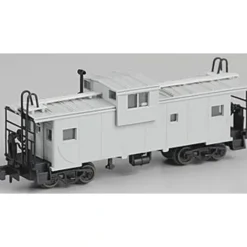 Atlas 30520 N Scale Undecorated Extended Vision Caboose - Model Train Junction: Quality Parts and Art Supplies