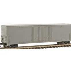 Atlas 31000 N Scale Undecorated 53' Evans Double Door Boxcar - Model Train Junction: Quality Parts and Art Supplies