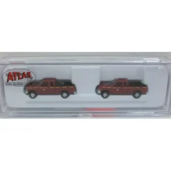 Atlas 3006 N Scale UP Ford F150 Pickup Trucks (Set of 2) - Model Train Junction: Quality Parts and Art Supplies