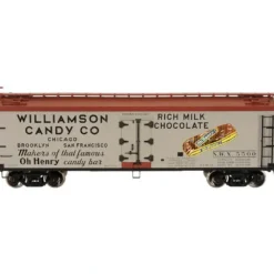 Atlas 41538 N Scale Williamson 40" Wood Reefer #5500 - Model Train Junction: Quality Parts and Art Supplies