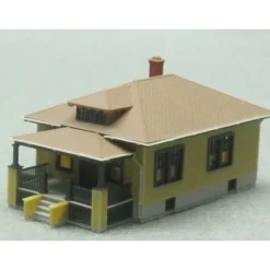 Atlas 2847-2 N Tan Barb's Bungalow Building Built-Up - Model Train Junction: Quality Parts and Art Supplies