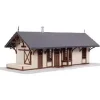 Atlas 2848 N Tan Marywood Train Station Kit - Model Train Junction: Quality Parts and Art Supplies